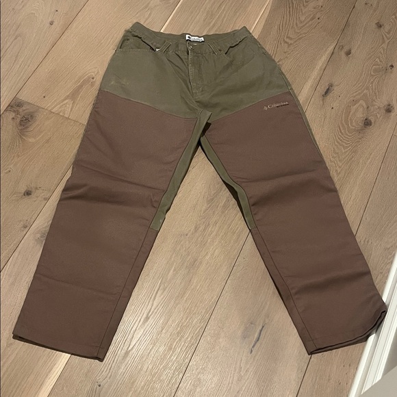 Columbia Other - Columbia Men's PHG Work Pant - Olive and Tan size 34 x 32